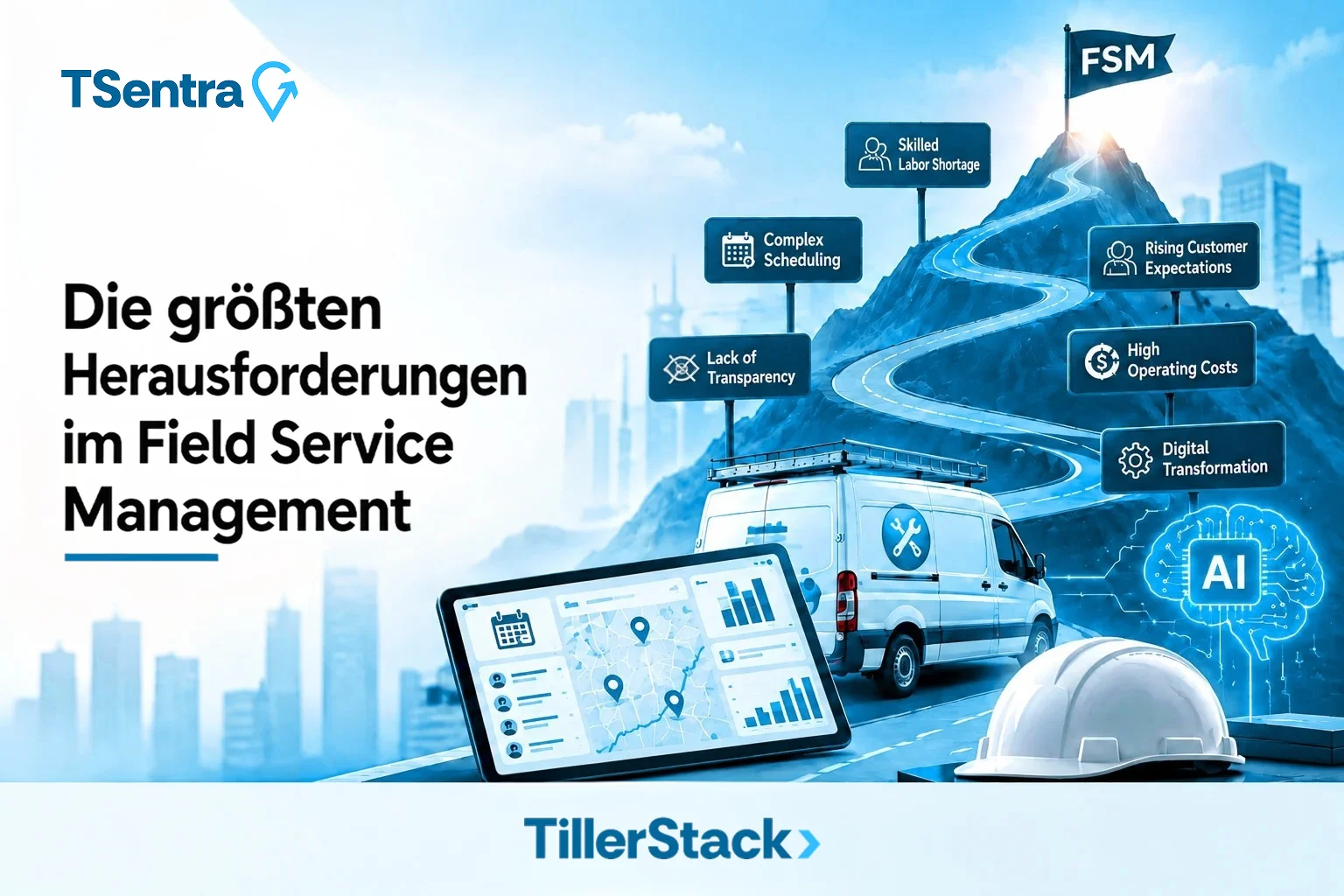 Die größten Herausforderungen im Field Service Management 2027